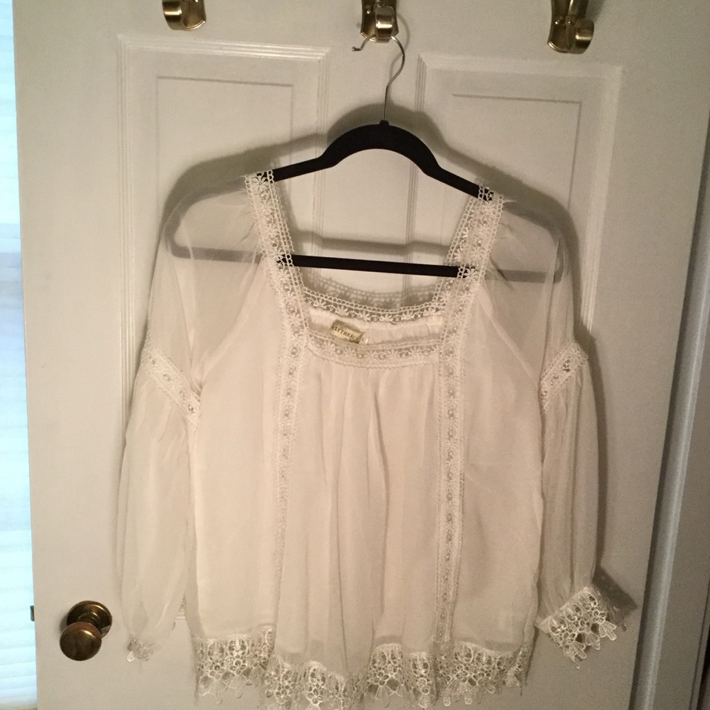 Women's White Blouse
